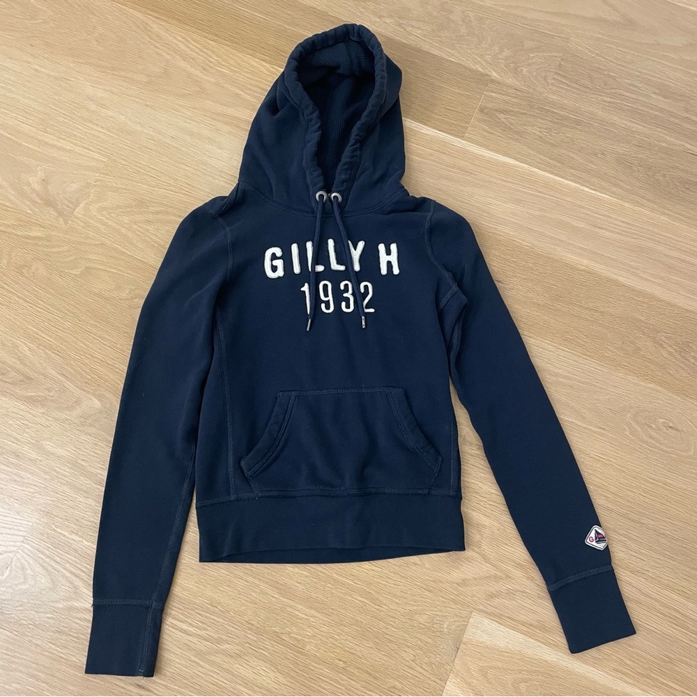 Gilly hicks navy hoodie size XS